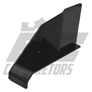 Tall Heat Shield & Chain Guard for Honda GX200/Clone/Predator - Black